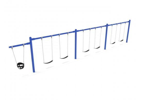 Elite Single Post With Cantilever Swings - Image 14