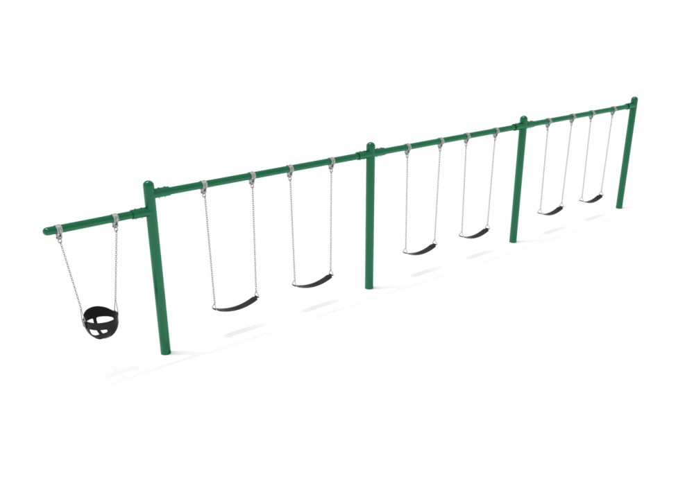 Elite Single Post With Cantilever Swings - Image 13