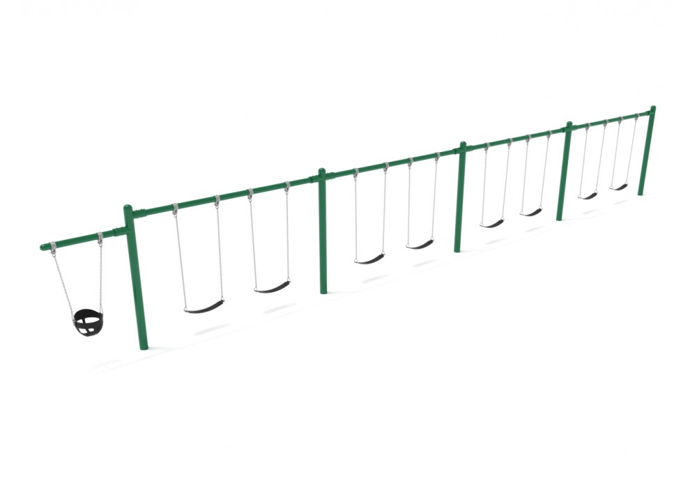Elite Single Post With Cantilever Swings - Image 7