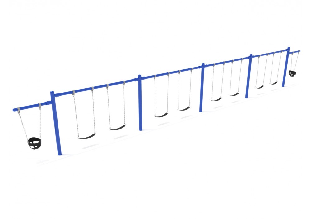 Elite Single Post With Cantilever Swings - Image 9