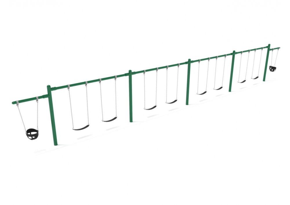 Elite Single Post With Cantilever Swings - Image 10